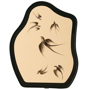 中古风复古高档喜上眉梢装饰画摆台摆件客厅玄关装饰乔迁新居礼品