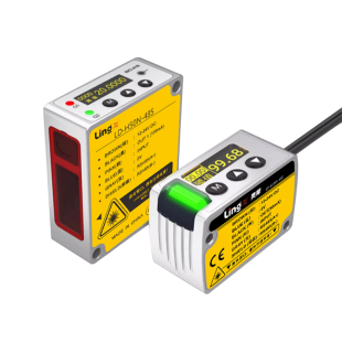 0.002mm高精度激光位移测距传感器开关测厚度高低感应器模拟量485