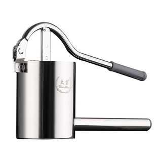 东北酸汤子压面器挤压器大孔径不锈钢压渣条米粉工具手工濑粉神器