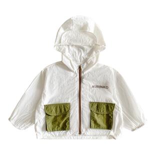 男宝宝衣服夏季防晒衣超萌可爱婴幼儿外套夏装薄款小月龄外出上衣