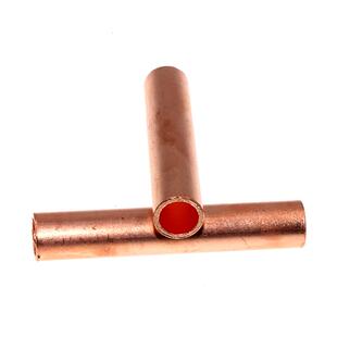 GT-16/25/50/70/95铜连接管电缆线GTL铜铝管中间接头直通接线铜管