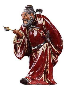 石湾陶瓷镇宅中式玄关纯手工摆件