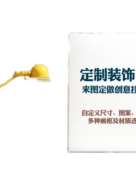 diy个性定做装饰画定制壁画挂画