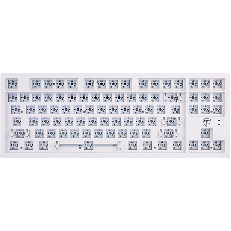 ETi87键机械键盘套件RGB三模高特水蜜桃轴青柠轴红龙青玉轴薄柠轴