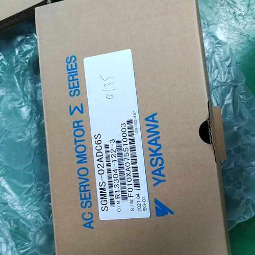 【询价】安川SGMMS-02ADC6S伺服电机，未安装使用，实物适用