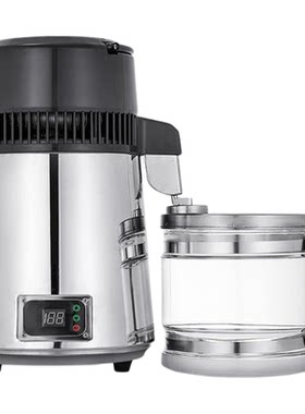 不锈钢蒸馏水器4L小型净化过滤器