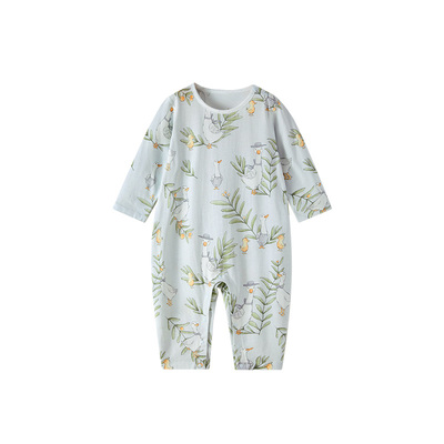儿童连体睡衣夏季薄款宝宝家居服