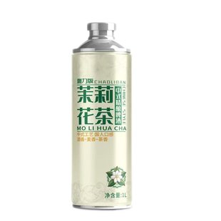 茉莉花茶精酿啤酒潮力经典中式小麦黄啤1000mlx1罐装昆雨茶啤