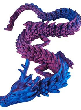 3D打印龙夜光水晶龙蛋