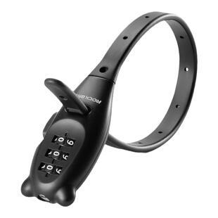 洛克兄弟扎带锁自行车摩托车头盔锁电动车箱包滑板防盗便携密码锁