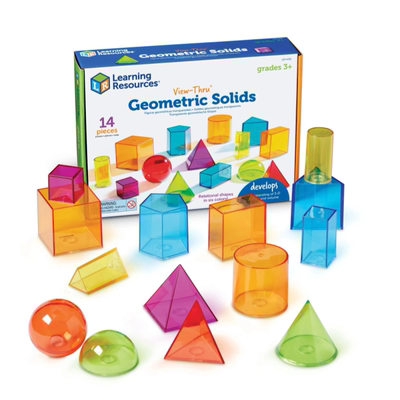 LR小学生几何积木数学空间教具