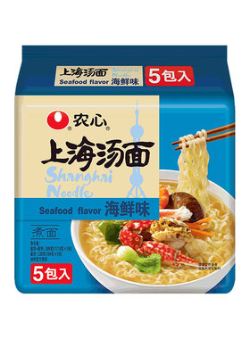 1包包邮农心上海汤面韩式煮面