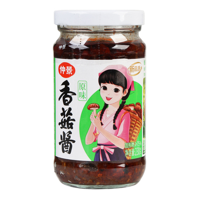 仲景香菇酱原味下饭菜拌面夹馍酱