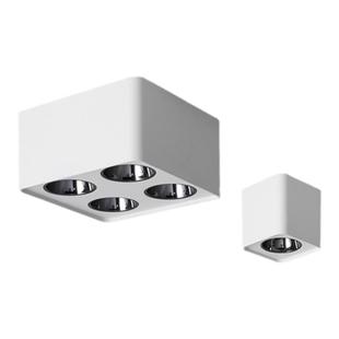 深杯防眩明装射灯筒灯极简吸顶灯具小山丘斗胆灯单头双头三头四头