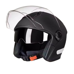 3C认证冬季头盔男女电动车防寒保暖安全帽四季通用摩托车骑行全盔