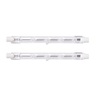 碘钨灯管烤鸭炉100W/200W/300W太阳灯照明500w双端R7S卤钨灯150瓦