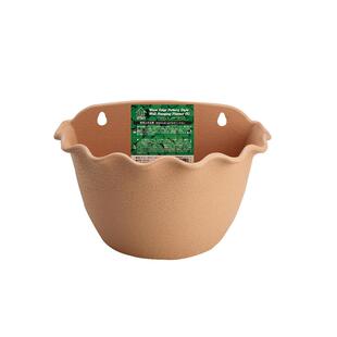 诚信壁挂花盆塑料加厚半圆形悬挂式花盆挂壁挂墙上绿萝花盆大号