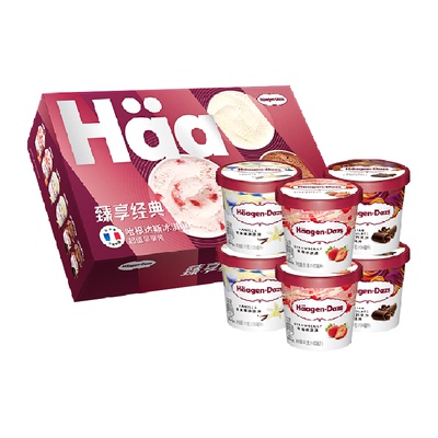 哈根达斯香草口味冰淇淋