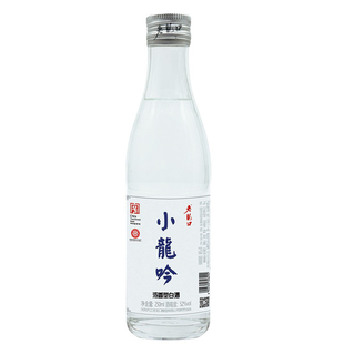 老龙口白酒52度小龙吟250ml*12纯粮食酿造浓香型光瓶高度口粮酒水