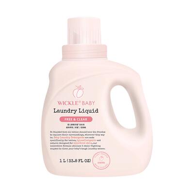 wickle婴儿洗衣液白桃味1000ml