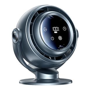 2026新款可摇头桌面空调风扇宿舍静音办公室桌上夏天降温神器充电超强力电迷你户外超长续航便携式大风力制冷