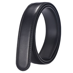 保罗皮带男真皮不带头皮带条自动扣纯牛皮腰带无头皮带男士裤带身