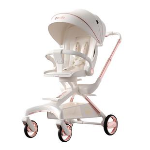 巴比特遛娃神器一键折叠儿童宝宝溜娃高景观可坐可躺婴儿车手推车