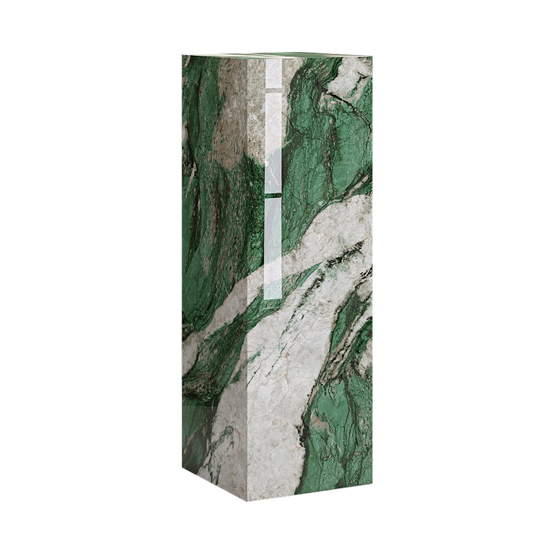 原创大理石岩板立柱石墩装饰轻奢落地客厅酒店摆台展台摆件底座