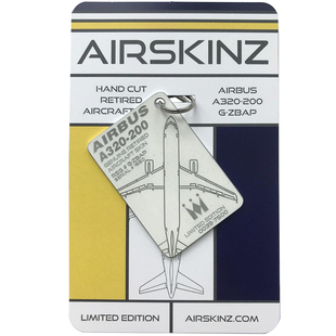 【瑕款特价】钥匙扣行李牌包挂波音空客宽体窄体支线飞机蒙皮挂件