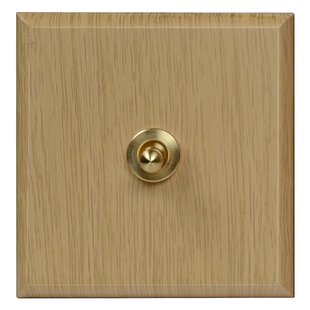 2025新款宝德万斯奶油风开关面板86墙壁一开五孔插座复古木纹开关