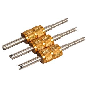 汽车空调气门芯两用扳手拆装拆卸轮胎气门嘴放气针阀钥匙更换工具