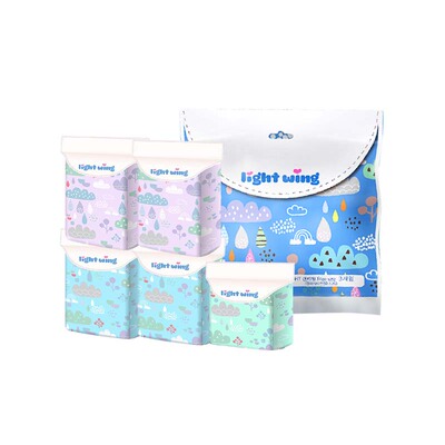 超薄透气棉柔亲肤卫生巾安睡裤