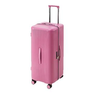高颜值行李箱女大容量2025新款超轻PC拉杆旅行箱高颜值结实耐用30