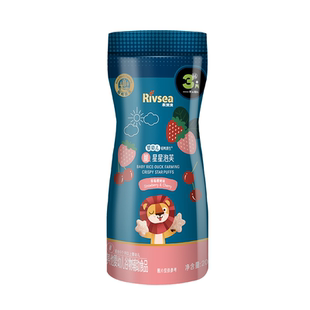 【天猫U先】禾泱泱稻鸭婴儿星星泡芙 宝宝零食无添加白砂糖6月+