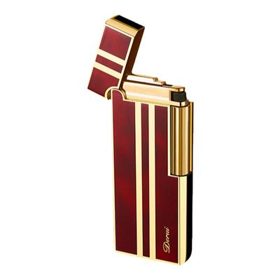 得瑞窄版侧滑轮砂轮火石打火机