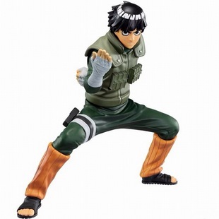 现货万代眼镜 火影忍者手办VS李洛克 小李夜凯 八门遁甲 景品摆件