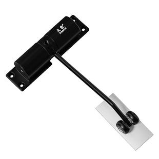 简易闭门器家用隐形门自动关门弹簧合页静音免打孔缓冲房门关门器