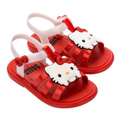Melissa/梅丽莎26新品小童三丽鸥HELLO KITTY联名卡通凉鞋37872