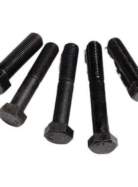 8.8级黑细牙外六角螺栓加长螺丝钉 M8M10M12M14M16M20x1*1.25*1.5