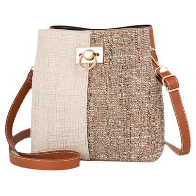 时尚水桶包2025新款潮简约女士包