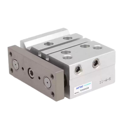 亚德客三轴带导杆气缸TCL12/16/20/25/32/40/50/63X100X20X30X40S