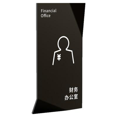 亚克力折弯创意门牌定制