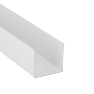 pvc天沟雨水槽140 160 200方形屋檐雨水槽排水管件雨棚槽种植鱼缸