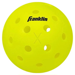 Franklin匹克球X40比赛专用匹克球赛事球40孔滚塑球USAPA认证指定