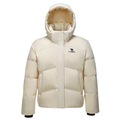 骆驼羽绒服短款女装新款