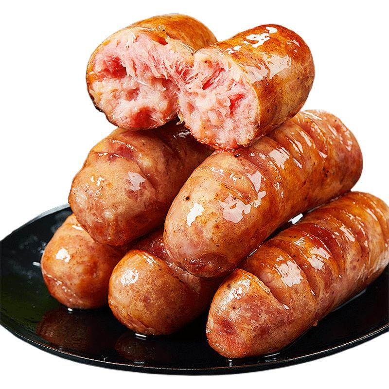 火山石烤肠纯肉大香肠