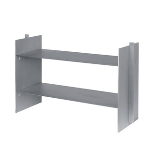 Ferm Living Lager铝制置物架鞋架门口收纳鞋柜简约现代室内鞋架