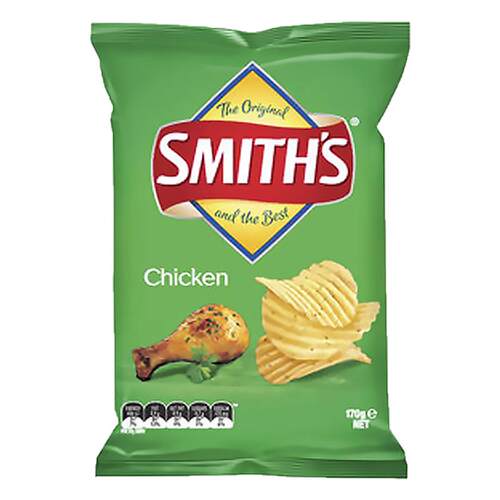 澳洲直邮Smiths史密斯薯片土澳人爱吃的薯片零食超值礼盒150-170g
