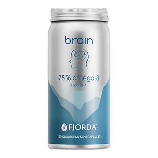 挪威Fjorda鱼油学生补脑记忆力DHA备考omega3深海菲奥达