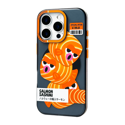 三文鱼iphone16promax苹果手机壳